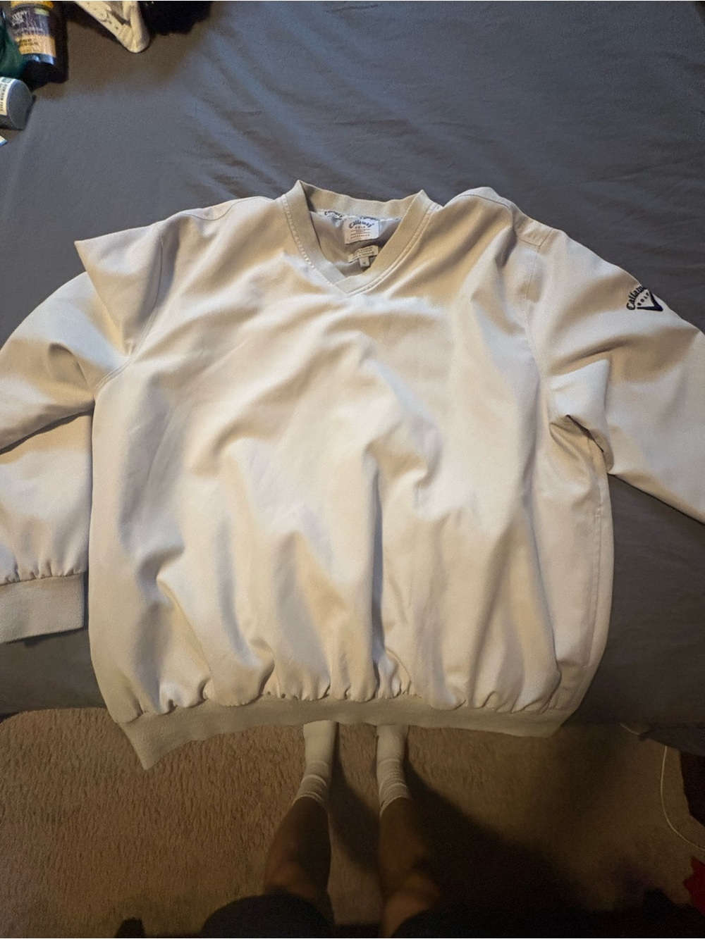 Callaway Golfing Sweater Vintage Tan